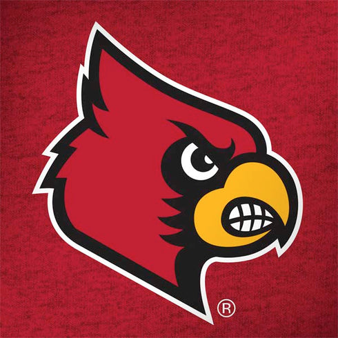University of Louisville Red Background MacBook Skins